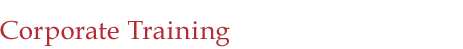 Corporate Training